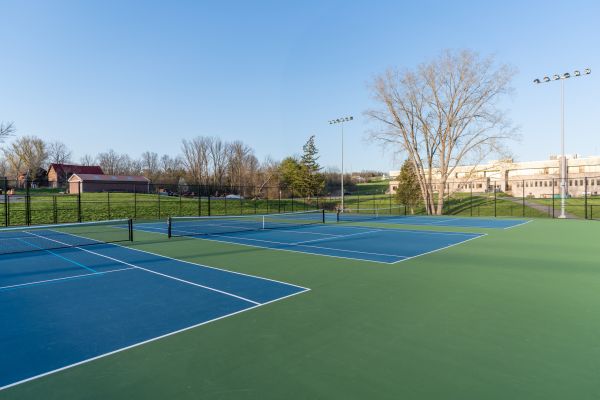 Tennis Court Cleaning Service