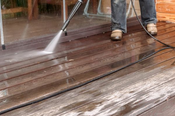 Pool Deck Power Washing Service
