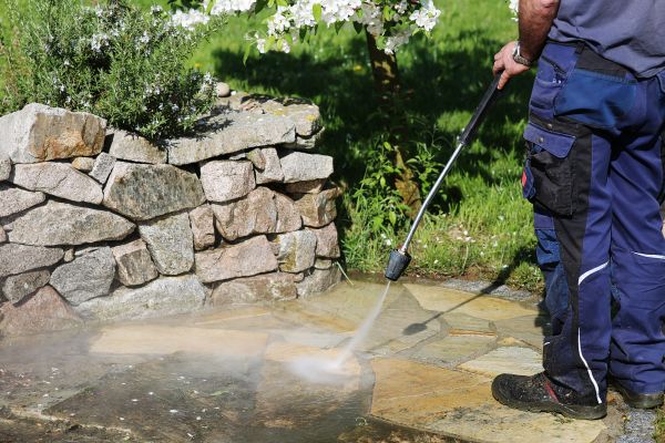 Stone Exterior Cleaning