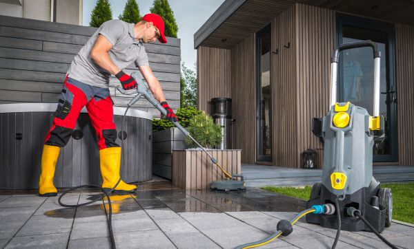 Concrete Patio Washing Service