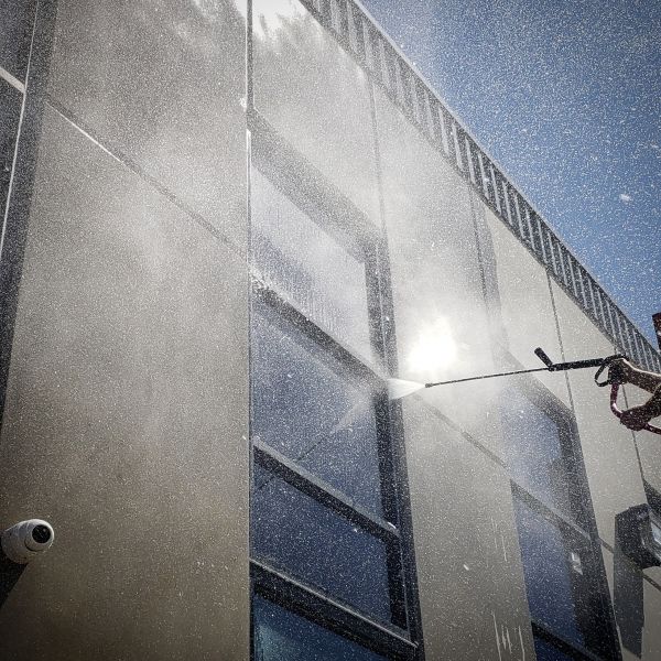 Exterior Building Washing Service
