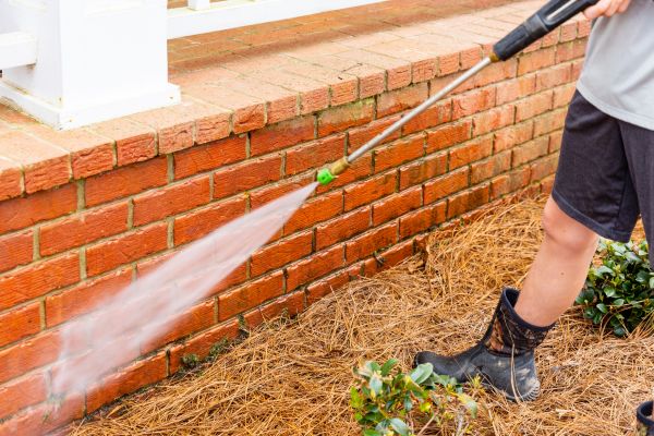 Brick Surface Cleaning