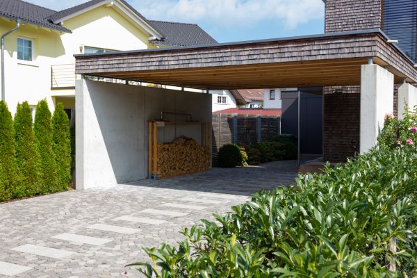 Carport Stain Removal