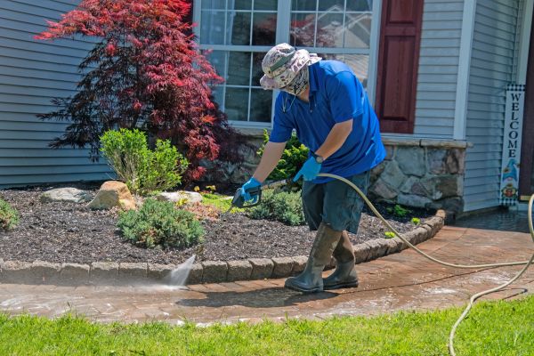 Brick Walkway Cleaning Service