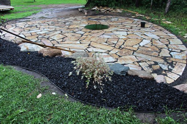 Flagstone Patio Power Washing