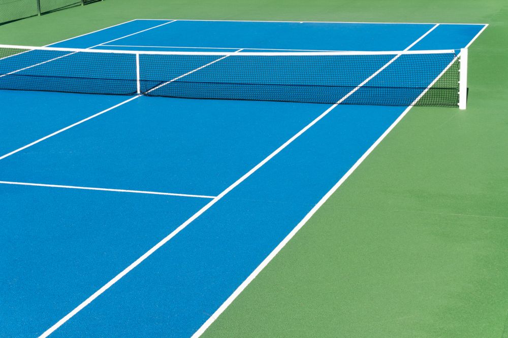 Tennis Court Power Washing